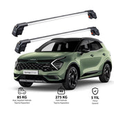 KIA NIRO 2017-2022 TRX2 Thunder Carrier Barres transversales pour galerie de toit 2 barres